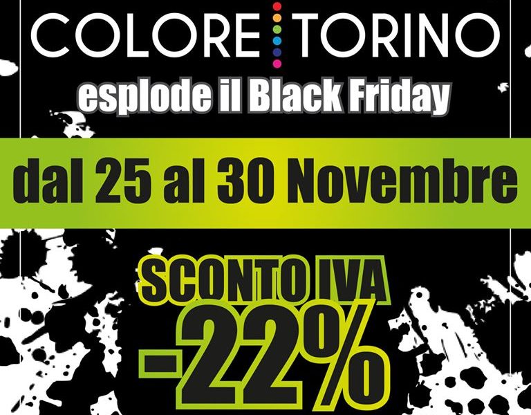 Black Friday Colore Torino