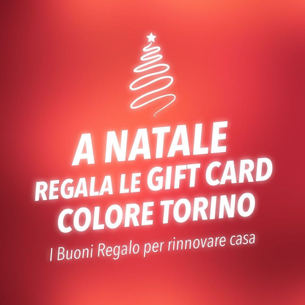 A Natale regala le Gift Card Colore Torino